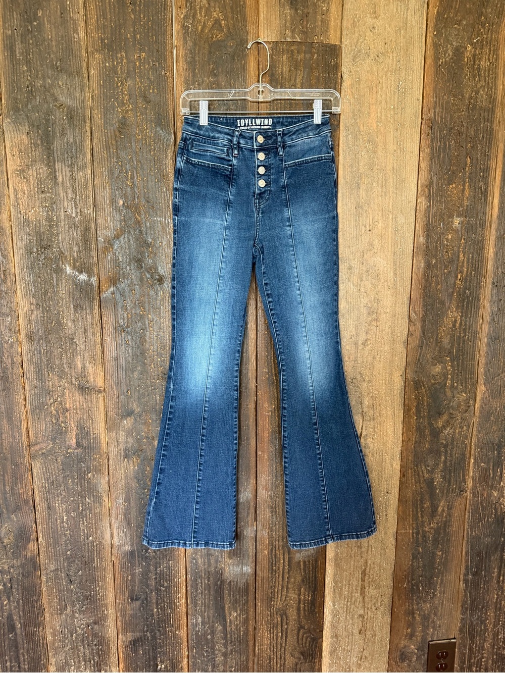 Idyllwind Somerhill Outlaw High Rise Bootcut Button Fly Jeans